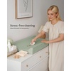 image:imageBaby Changing Pad with Vegan Leather Cover Bundle with Lightweight Travel Change Mat