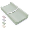 image:imageBaby Changing Pad with Vegan Leather Cover Bundle with Lightweight Travel Change Mat