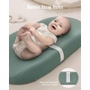 image:imageBlissful Diary Avocado Baby Changing Pad and 2 Packs Muslin Changing Pad Cover for Girls Boys