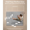 image:imageBlissful Diary 13 Thick Baby Play Mat 71x59 Playpen Mat with Removable amp Washable Cover Ultra Soft Crawling Rug for Floor Foam Cushion amp NonSlip Backing for Kid Toddlers and Infants BeigeLight Grey