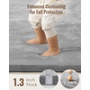 image:imageBlissful Diary 13 Thick Baby Play Mat 71x59 Playpen Mat with Removable amp Washable Cover Ultra Soft Crawling Rug for Floor Foam Cushion amp NonSlip Backing for Kid Toddlers and Infants BeigeLight Grey