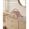image:imageBlissful Diary Baby Diaper Caddy Organizer Cotton Rope Diaper Caddy Basket Oval Storage Basket Gift for Baby Shower Newborn Essentials GreenBlush Rainbow