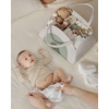 image:imageBlissful Diary Baby Diaper Caddy Organizer Cotton Rope Diaper Caddy Basket Oval Storage Basket Gift for Baby Shower Newborn Essentials GreenMint Rainbow