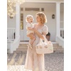 image:imageBlissful Diary Flannel Diaper Caddy Organizer with Gift Packaging Cute Nursery Storage Basket Cream Beige