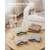 image:imageBlissful Diary Vegan Leather Portable Changing Pad Waterproof Diaper Changing Mat Wipeable Newborn Gifts with Builtin Padding Light Green