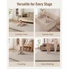 image:imageBlissful Diary 13 Thick Baby Play Mat 50x50 Playpen Mat with Removable amp Washable Cover Ultra Soft Crawling Rug for Floor Foam Cushion amp NonSlip Backing for Kid Toddlers and Infants BeigeBeige