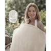 image:imageBlissful Diary Muslin Nursing Cover for Breastfeeding Breathable Breastfeeding Cover up with Arch Neckline for Women Nursing Apron Dotted CreamDotted Cream