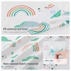 image:imageBlissful Diary 20 Pcs Toilet Seat Covers Disposable for Toddlers amp Adults Extra Large Waterproof Portable Package for Travel Kids Potty TrainingPurple FlowersRainbow