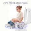 image:imageBlissful Diary 20 Pcs Toilet Seat Covers Disposable for Toddlers amp Adults Extra Large Waterproof Portable Package for Travel Kids Potty TrainingPurple FlowersPurple Flower