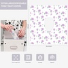 image:imageBlissful Diary 20 Pcs Toilet Seat Covers Disposable for Toddlers amp Adults Extra Large Waterproof Portable Package for Travel Kids Potty TrainingPurple FlowersPurple Flower