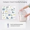 image:imageBlissful Diary 20 Pcs Toilet Seat Covers Disposable for Toddlers amp Adults Extra Large Waterproof Portable Package for Travel Kids Potty TrainingPurple FlowersAnimal