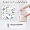 image:imageBlissful Diary 20 Pcs Toilet Seat Covers Disposable for Toddlers amp Adults Extra Large Waterproof Portable Package for Travel Kids Potty TrainingPurple FlowersRainbowAnimal