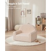 image:imageBlissful Diary Kids Chair Soft Kids Armchair Comfortable Kids Couch Sofa for Reading Playing Kids Furniture for Boys and Girls GiftCream WhiteCream White