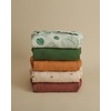 image:imageBlissful Diary Muslin Crib Sheets Fitted for 52x28 Crib Mattress Monstera amp Dark Green Bundle with Muslin Baby Hooded Towel Soft amp Absorbent Bear amp Lamb