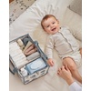 image:imageBlissful Diary Toile Diaper Caddy Organizer Baby Diaper Basket Blue Toile  French Vintage Toile Nursery Storage Basket Gift for Baby Shower Newborn Boy amp Girl Essentials Registry Search Must HavesPeony Blue