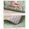 image:imageMuslin Nursing Cover Cover up with Arch Neckline Roman Green Bundle with Baby Play Mats for Floor 50x50 Playpen Mat Sage Green