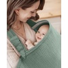 image:imageMuslin Nursing Cover for Breastfeeding Roman Green Bundle with Muslin MultiUse Cloth  4in1 Privacy Nursing Cover Swaddle Blanket Car Seat Cover Burp Cloth
