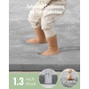 image:imageVegan Leather Baby Play Mat 50x50 Stylish Mordern Decor Bundle with 13 Thick Baby Play Mat 50x50 Ultra Soft Crawling Rug for Floor Light Grey