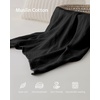 image:imageBlissful Diary Muslin Nursing Cover for Breastfeeding Breathable Breastfeeding Cover up with Arch Neckline for Women Nursing Apron Brown GinghamBlack