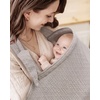 image:imageBlissful Diary Muslin Nursing Cover for Breastfeeding Breathable Breastfeeding Cover up with Arch Neckline for Women Nursing Apron Brown GinghamDotted Agreeable Gray