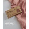 image:imageBlissful Diary Muslin Nursing Cover for Breastfeeding Breathable Breastfeeding Cover up with Arch Neckline for Women Nursing Apron Brown GinghamDusty Pink