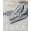image:imageBlissful Diary Muslin Nursing Cover for Breastfeeding Breathable Breastfeeding Cover up with Arch Neckline for Women Nursing Apron Brown GinghamLight Grey