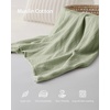 image:imageBlissful Diary Muslin Nursing Cover for Breastfeeding Breathable Breastfeeding Cover up with Arch Neckline for Women Nursing Apron Brown GinghamSage Green