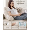 image:imageBlissful Diary Reading Pillow Bundle Flannel Ivory White amp Corduroy Off White