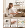 image:imageBlissful Diary Reading Pillow Bundle Flannel Ivory White amp Corduroy Sage Green
