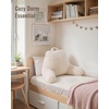image:imageBlissful Diary Reading Pillow Bundle Flannel Ivory White amp Corduroy Sage Green