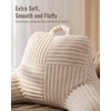 image:imageBlissful Diary Reading Pillow Bundle Flannel Ivory White amp Corduroy Sage Green