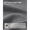 image:imageBlissful Diary Reading Pillow with Adjustable Neck amp Lumbar Support 19  Wider Back Pillow with OpenSide Design for Bed Sitting UpWatching TVGamingRelaxing Big Pockets amp Washable Cover Gray