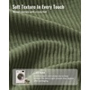 image:imageBlissful Diary Reading Pillow with Adjustable Neck amp Lumbar Support 21  Wider Back Pillow with OpenSide Design for Bed Sitting UpWatching TVGamingRelaxing Big Pockets amp Washable Cover Green