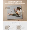 image:imageBlissful Diary Vegan Leather Baby Play Mat 71x59 Light Green  thick cushion safe and soft fabric waterproof and wip clean indoor use nonslip bottom stylish mordern decorLight Gray