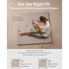 image:imageBlissful Diary Vegan Leather Baby Play Mat 71x59 Light Green  thick cushion safe and soft fabric waterproof and wip clean indoor use nonslip bottom stylish mordern decorTaupe