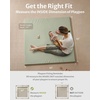 image:imageBlissful Diary Vegan Leather Baby Play Mat 71x59 Light Green  thick cushion safe and soft fabric waterproof and wip clean indoor use nonslip bottom stylish mordern decorLight Green