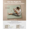 image:imageBlissful Diary Vegan Leather Baby Play Mat 71x59 Light Green  thick cushion safe and soft fabric waterproof and wip clean indoor use nonslip bottom stylish mordern decorLight Green