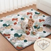 image:imageBlissful Diary Baby Play Mats for Floor 71x59 Inch Extra Thicker amp Large Soft Cushioning Foam Playmats for Babies and Toddlers Foldable Washable Baby Crawling Mat for Playpen Sage GreenModern Abstract