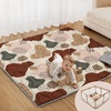 image:imageBlissful Diary Baby Play Mats for Floor 71x59 Inch Extra Thicker amp Large Soft Cushioning Foam Playmats for Babies and Toddlers Foldable Washable Baby Crawling Mat for Playpen Sage GreenBoho