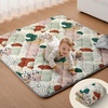 image:imageBlissful Diary Baby Play Mats for Floor 71x59 Inch Extra Thicker amp Large Soft Cushioning Foam Playmats for Babies and Toddlers Foldable Washable Baby Crawling Mat for Playpen Sage GreenModern Abstract